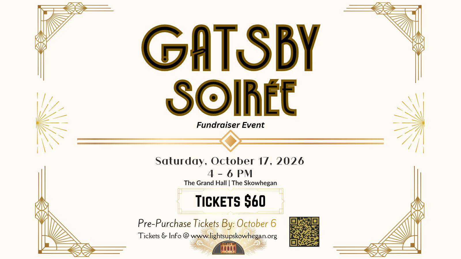 Gatsby Soiree Event