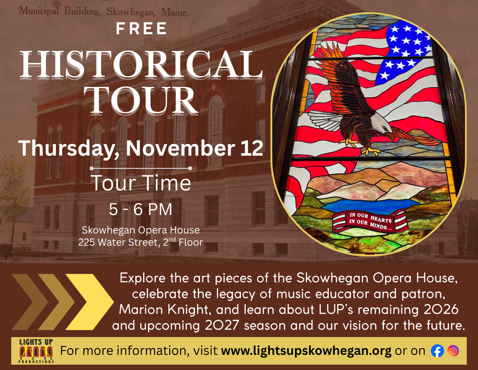 Historical Tour - Nov 12