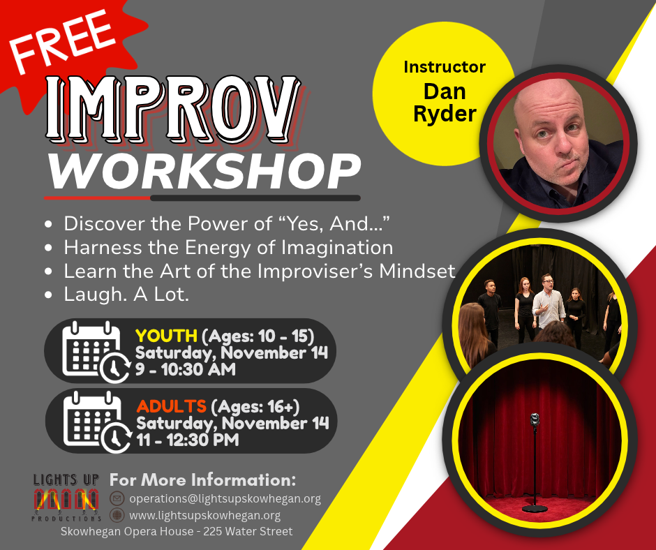 NOVEMBER Improv Workshops